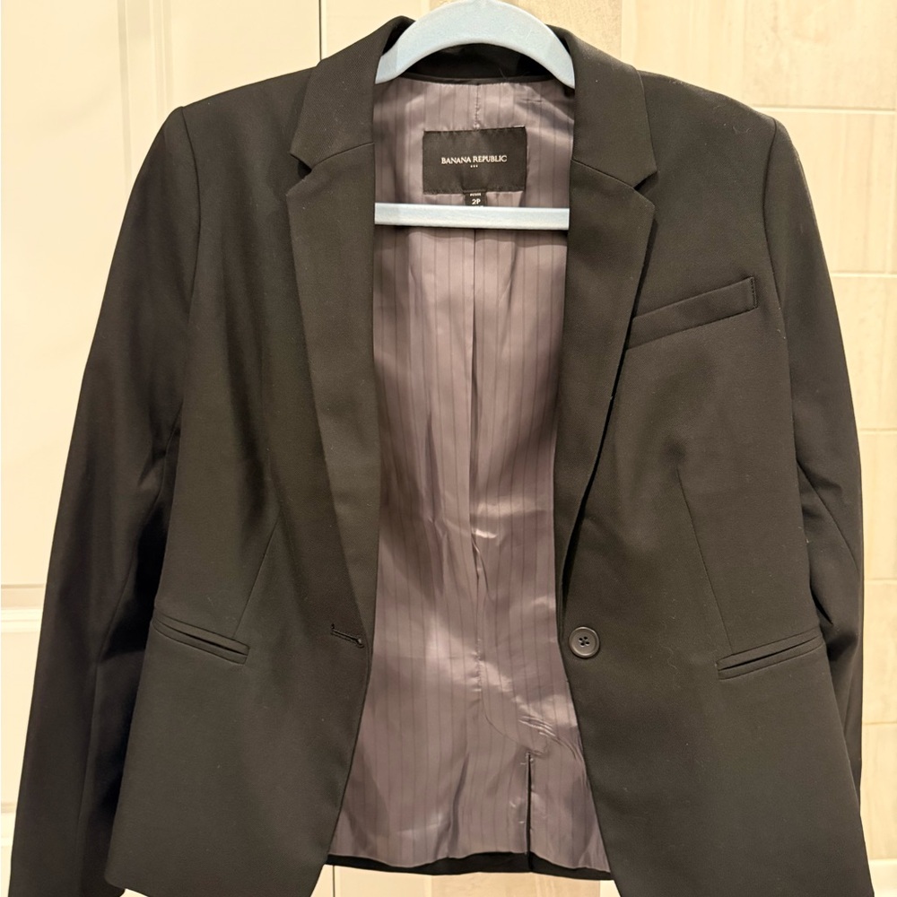 Banana Republic Charcoal Men's Blazer